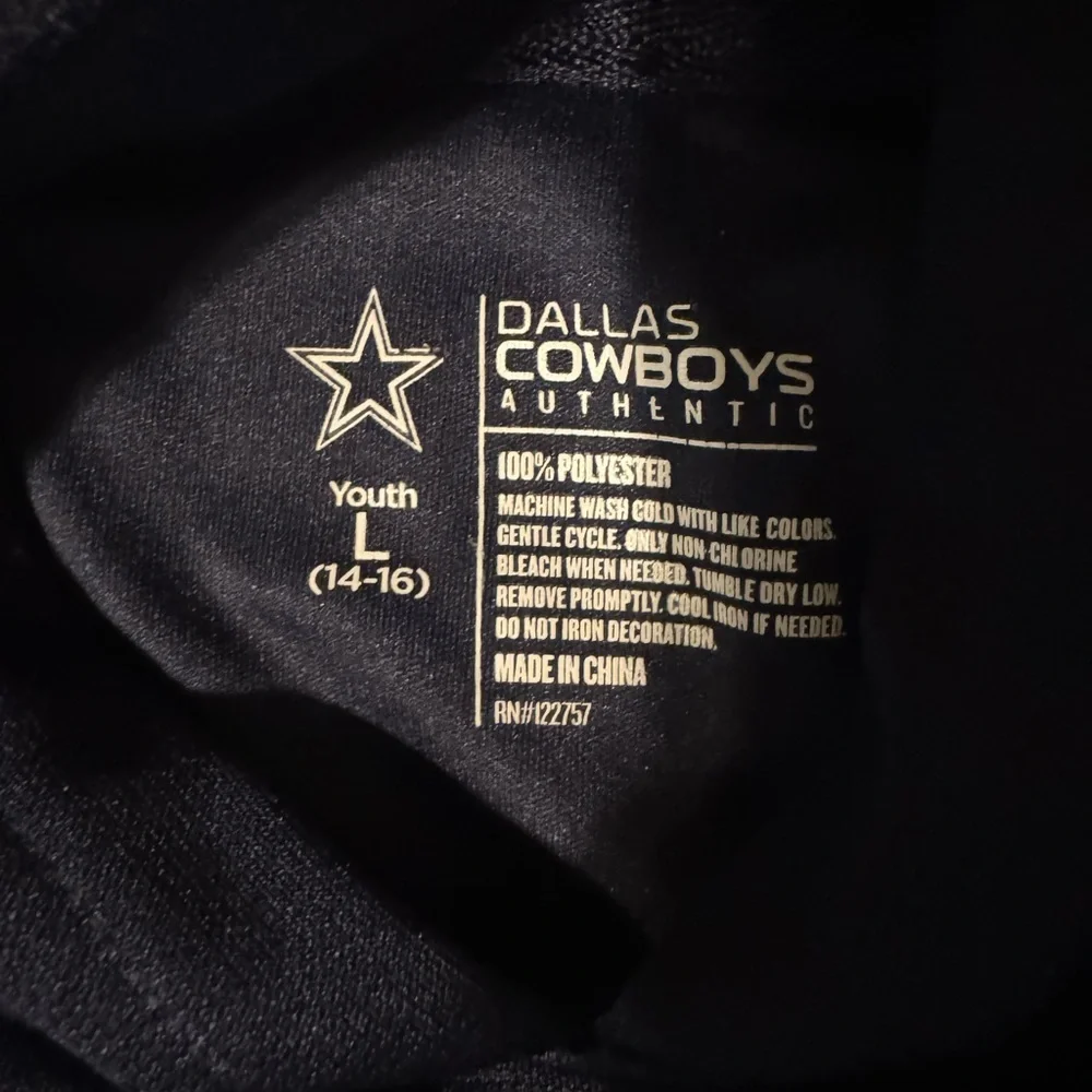 NFL Dallas Cowboys Youth Navy Hoodie